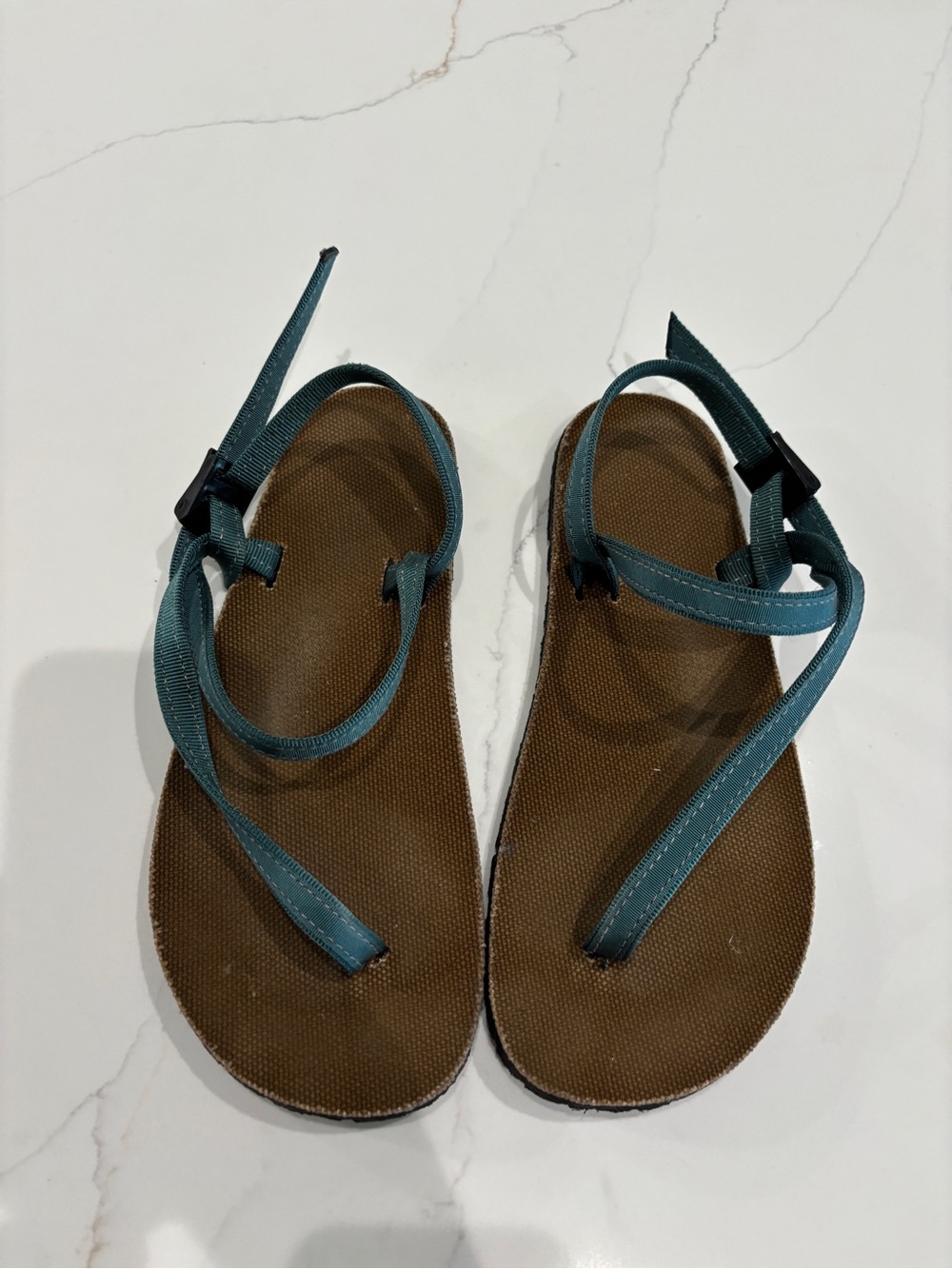 Women’s Teal Strap Sandals - Casual Summer Footwear